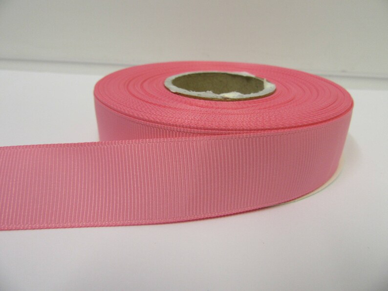 3mm 6mm 10mm 16mm 22mm 38mm 50mm HOT BRIGHT PINK Grosgrain Ribbon Ribbed Double