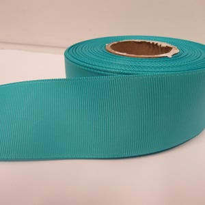Details about   38mm Grosgrain Ribbon 2 metres or 20 metre roll double sided Ribbed UK VAT Reg 