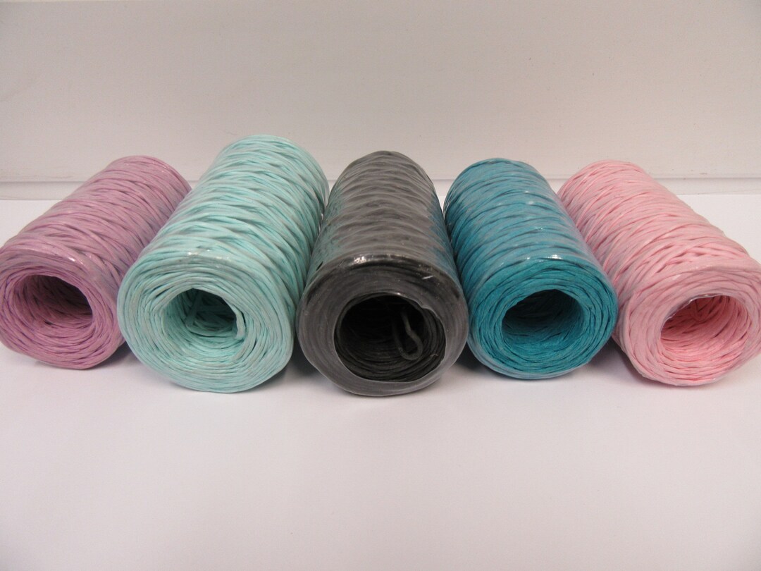 2 Metres or Full Roll 100 Metres Paper Wire Cord Rope String Tread ...