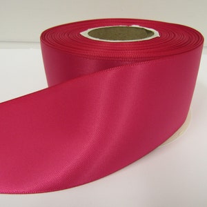 50mm Double Side Satin Ribbon, 2 2 inch 2 metres or 25 metre Full Roll 50cm by Beautiful Ribbon image 9