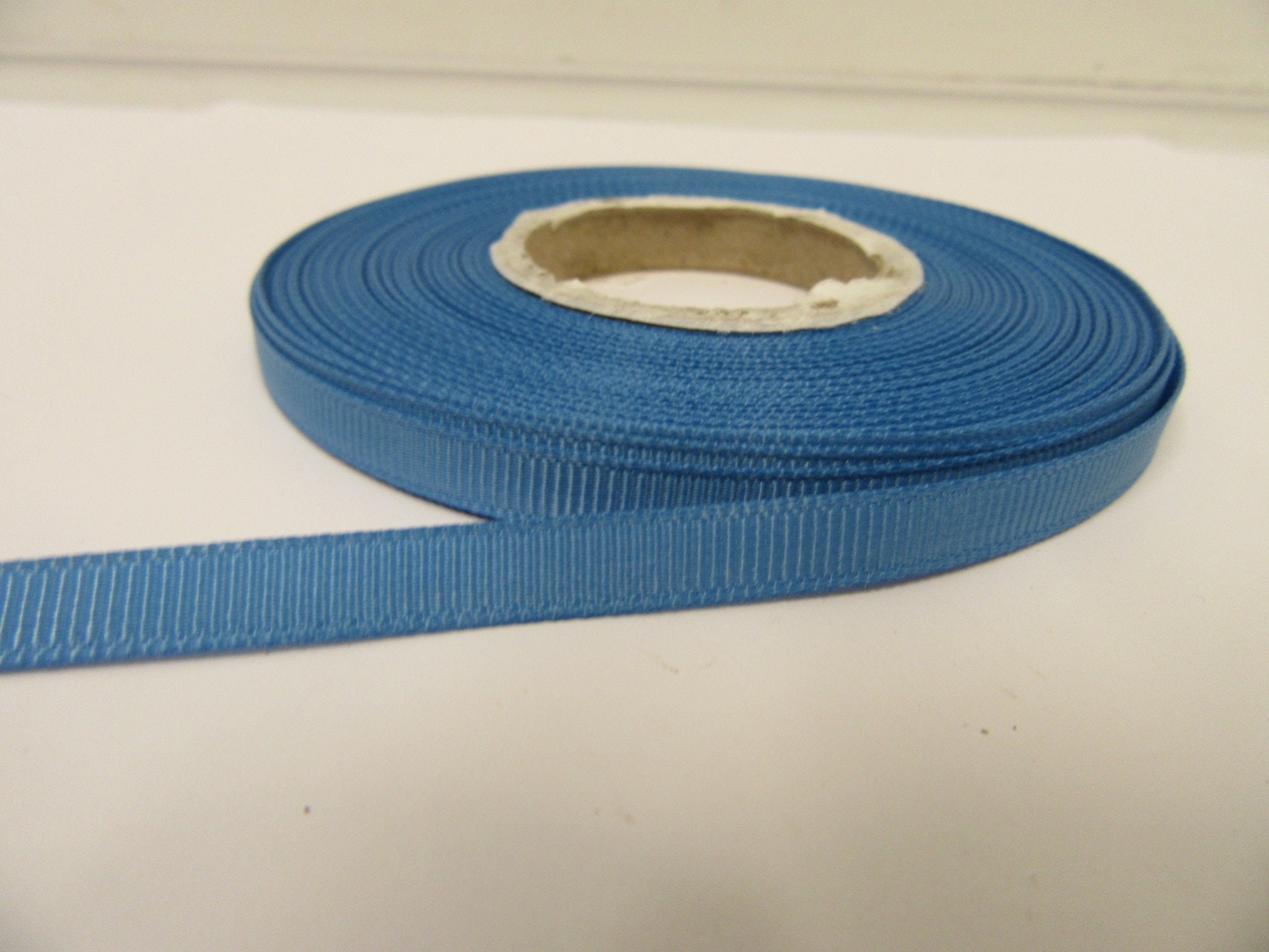 Grosgrain Ribbon 3mm 6mm 10mm 16mm 22mm 38mm 50mm Cornflower Light Blue ...