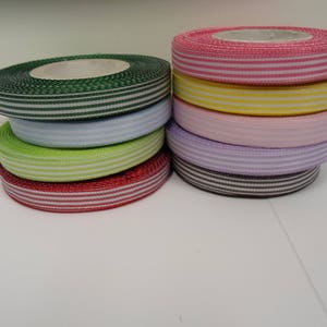 Nastro a righe a matita da 5 mm o 10 mm, 25 metri, nastro biadesivo da 2 metri o rotolo intero da 25 metri di Beautiful Ribbon