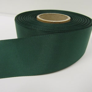 Grosgrain Ribbon 3mm 6mm 10mm 16mm 22mm 38mm 50mm Dark Emerald Green ...