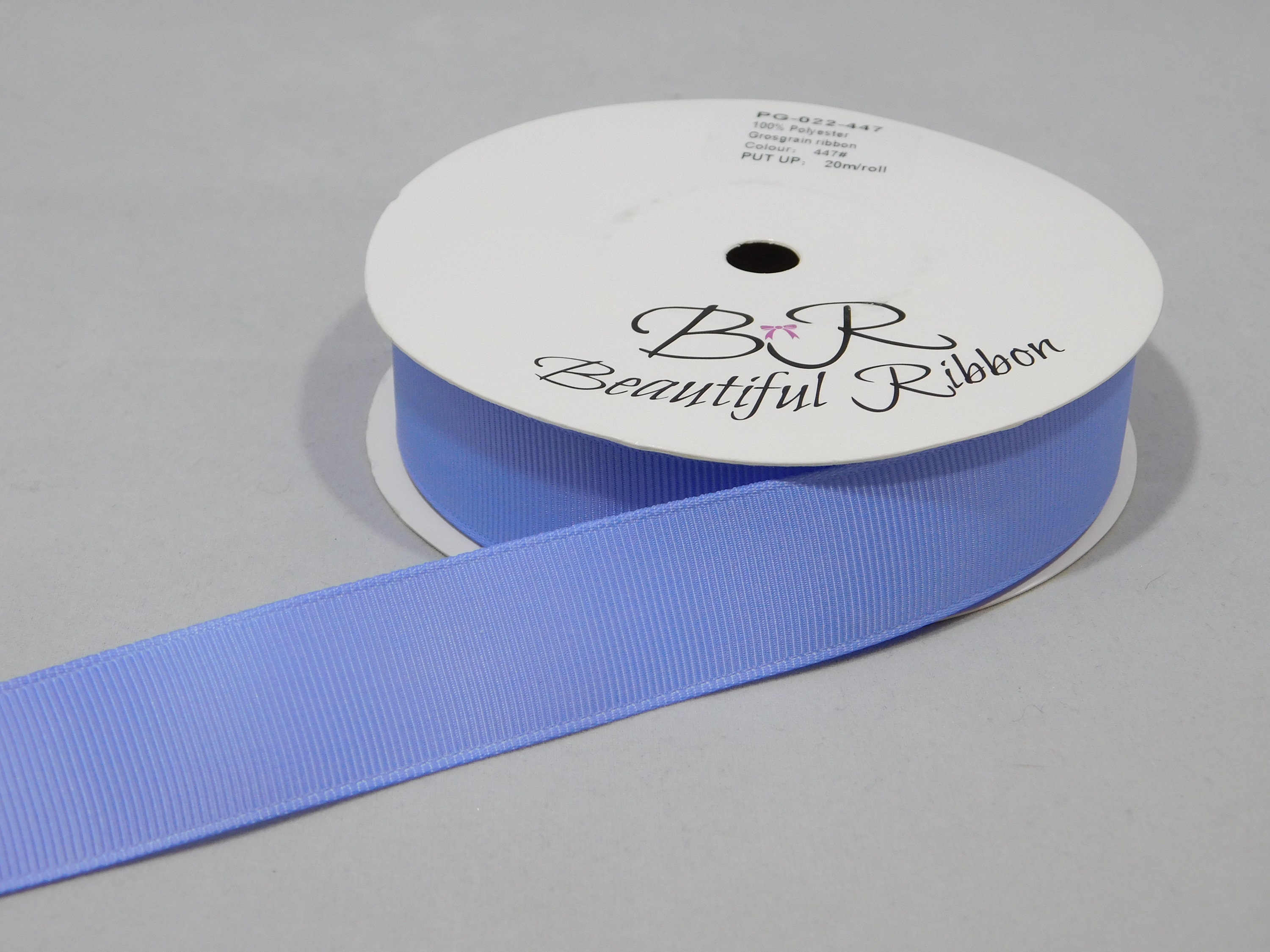 Grosgrain Ribbon 3mm 6mm 10mm 16mm 22mm 38mm 50mm Rolls LAVENDER PURPLE ...