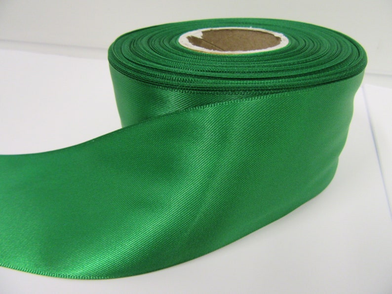 50mm Double Side Satin Ribbon, 2 2 inch 2 metres or 25 metre Full Roll 50cm by Beautiful Ribbon image 10