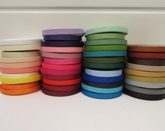 10mm Double Side Grosgrain Ribbon, 2 metres or 20 metre Full Roll Ribbed 1cm by Beautiful Ribbon