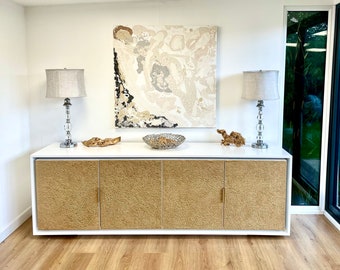 Extra large gold sideboard