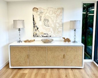 Extra large gold sideboard