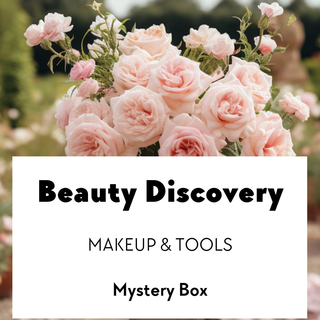 Beauty Discovery Crate: Beauty Mystery Box Makeup & Skincare, Discover New  Products, Women's Mystery Box 