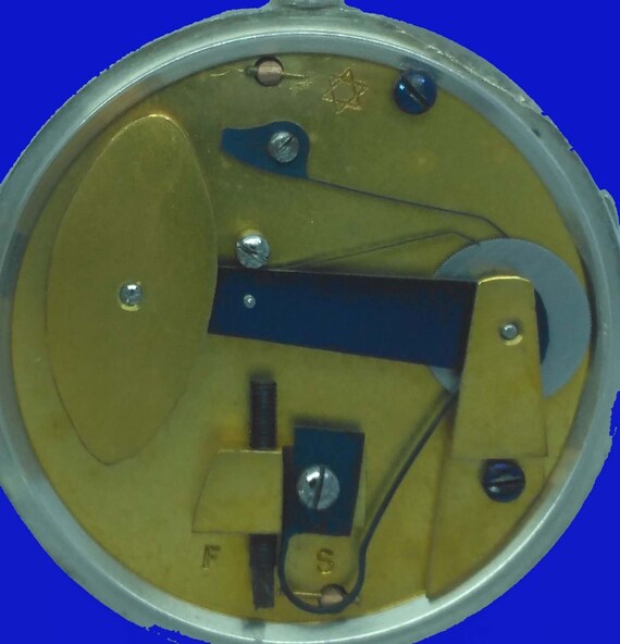 Mint Jewish London Silver Pocket Watch Pedometer and … Gem