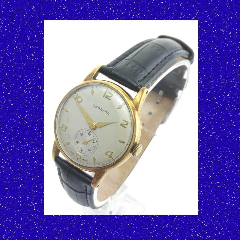 garrard watch gold