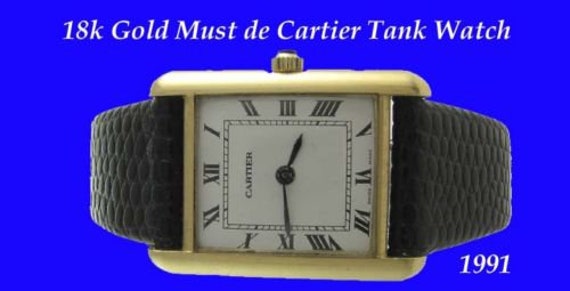 cartier gold uhr