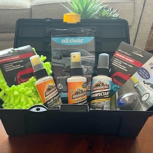  Car Detailing Kit (18pc) - Car Cleaning Kit - Car Wash Kit -  Complete Car Wash Kit with Bucket For Perfect Car Wash, Car Gifts for Men,  Gifts for Car Guys