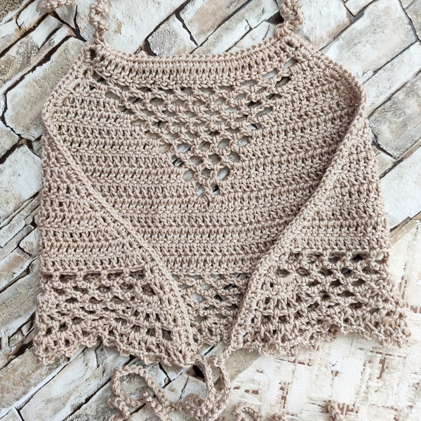 Boho Crochet Top - Etsy