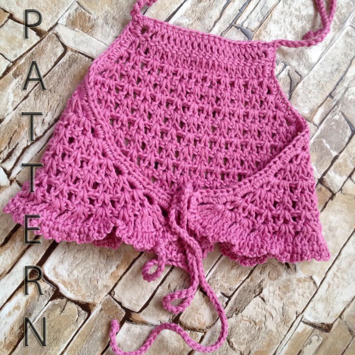 Crochet Baby Top PATTERN Tutorial Vacation Beach Clothing for Baby PDF ...