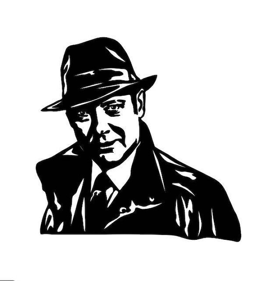 The Blacklist Raymond Red Reddington Vinyl Decal Etsy