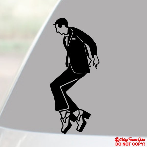 PEE-WEE HERMAN Tequila Dance - Vinyl Decal Sticker Car Rear Window Wall Bumper Paul Reubens Playhouse Show Big Top Adventure Holiday Rip