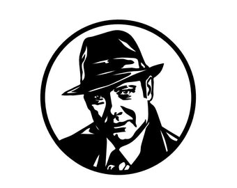 Svarta listan, Raymond "Red" Reddington vinyldekal klistermärke fönster vägg stötfångare laptop NBC TV TV-program karaktärsskådespelare James Spader