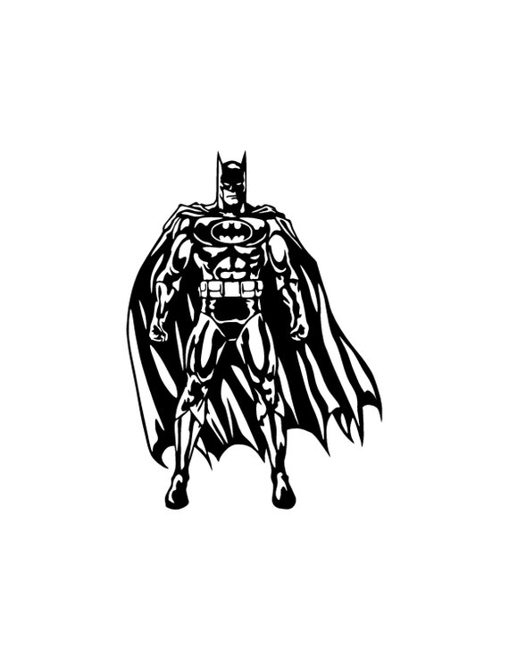 Batman Bat Signal Dark Knight BIG Vinyl decal wall window laptop car truck