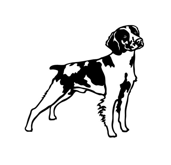 Brittany Spaniel Vinyl Decal Sticker Car Truck Van SUV Etsy