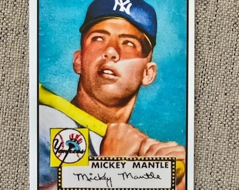 MICKEY MANTLE 1952 Topps Rookie Baseball Card #311 **Lees de volledige beschrijving van de listing voordat je bestelt**