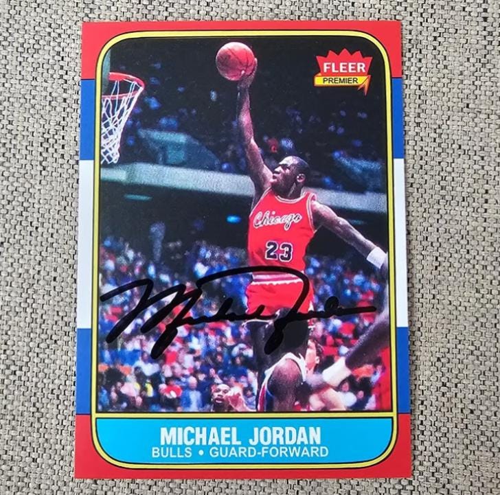 Michael jordan signed - Etsy 日本