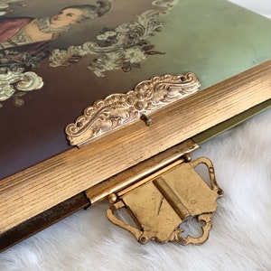 Rare Antique 1800s Wedding Photo Album Hand-painted - Etsy