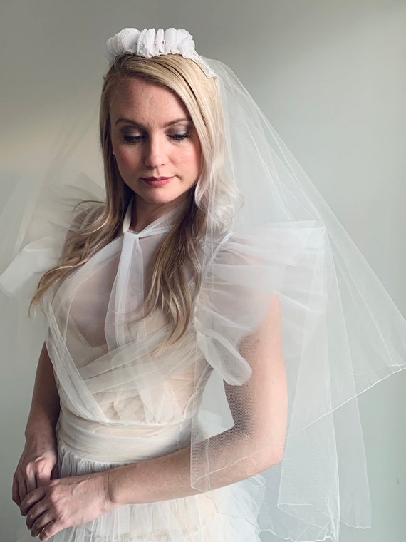 Chiffon Veil - Braelyn - Rachel Elizabeth Bridal