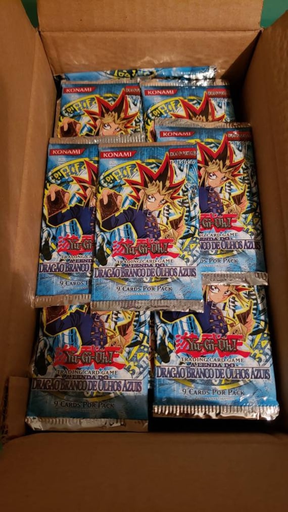 Buy 1x Pack Yugioh 1st Edition Legend of Blue Eyes Booster Pack PORTUGUESE  Official Case Fresh KONAMI Online in India - Etsy