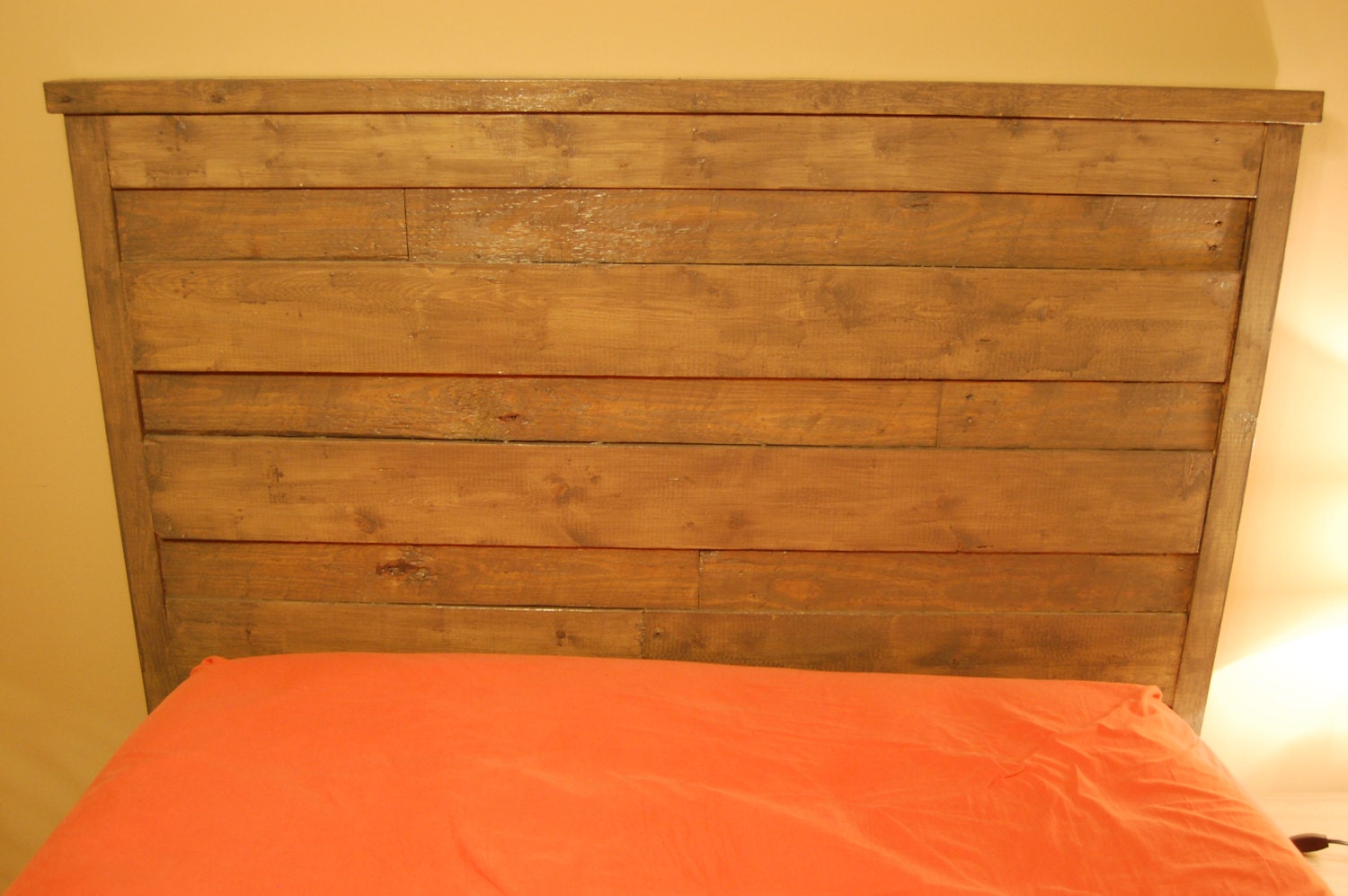 The Fally Reclaimed Wood Headboard Etsy