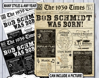 Newspaper Posters