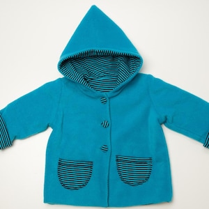 Baby Jacket Pattern TORETTO TORINO – Hooded Jacket & Baby Pants PDF Set 3m–4y