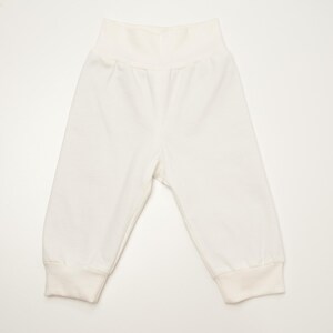 Unifarbene Wendehose flach, hoher Rippbund, weicher Stoff, bequemes Design im baby set schnittmuster pdf