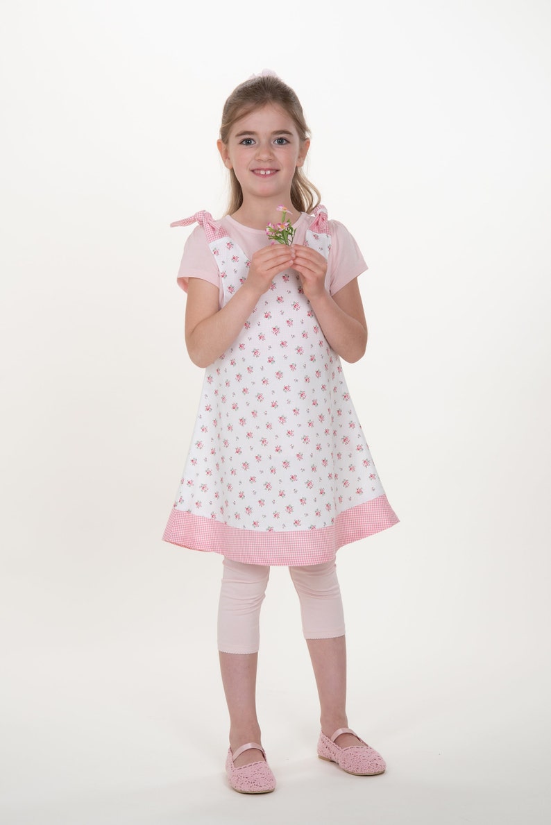 Hängerchen / Kleid für Mädchen in 3 Variationen, Größen 68-122 Schnittmuster Ebook pdf von Patternforkids Bild 4