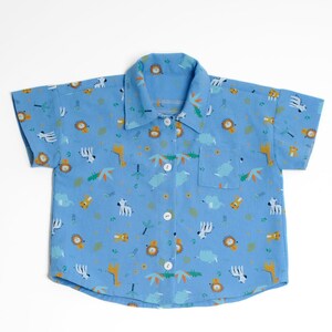 Schnittmuster Hemd TOM für Baby und Kinder-Jungen Größen 68-122 Patternforkids Bild 7