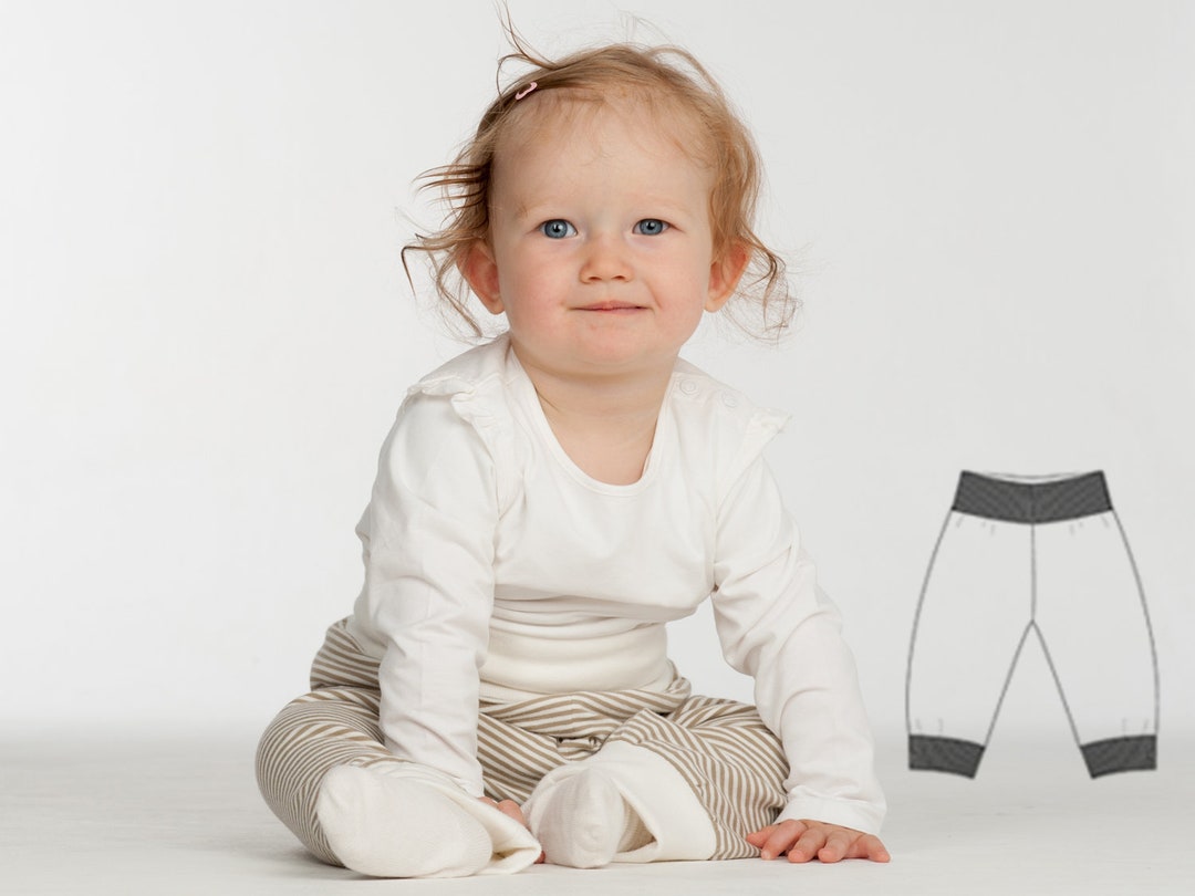 Baby Toddler Yoga Pants Pdf Pattern for Boy and Girl. Sweatpants