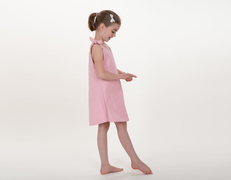 Hängerchen / Kleid für Mädchen in 3 Variationen, Größen 68-122 Schnittmuster Ebook pdf von Patternforkids Bild 7