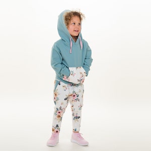 Schnittmuster Sweatshirt Hoodie und Haremshose, Jogginghose Größen 80 146 von Patternforkids Bild 5