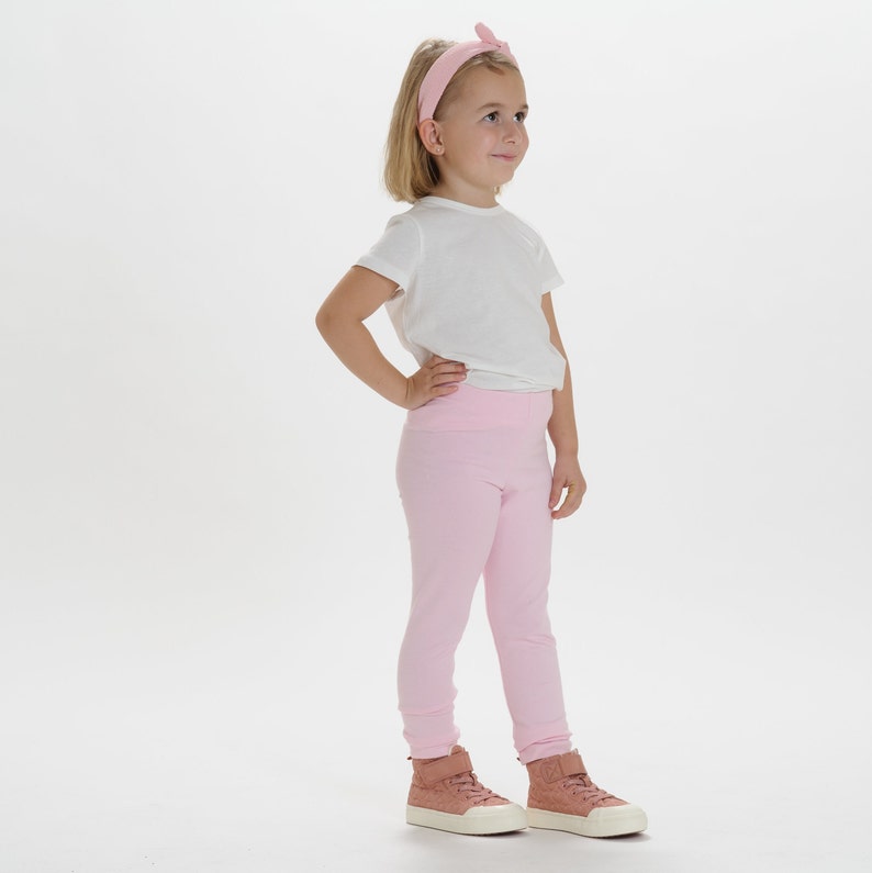 Toddler Kids Girls Tunic casual sweatshirt and leggings sewing pattern ebook pdf, 12m to 11y image 10