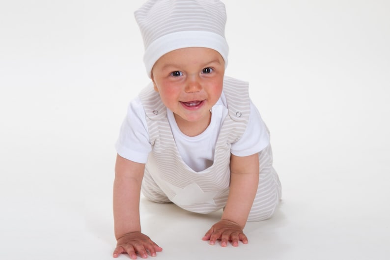 Baby Romper and hat pattern Pdf sewing Baby newborn to 3 yrs image 3