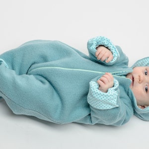 PDF Sewing Pattern Baby Jumpsuit Design Digital Download Format Infant Clothing Collection Size Range Options Hooded Design Features Zipper Closure Details Complete Instructions Bundle Easy Project Guide Instant Access Package