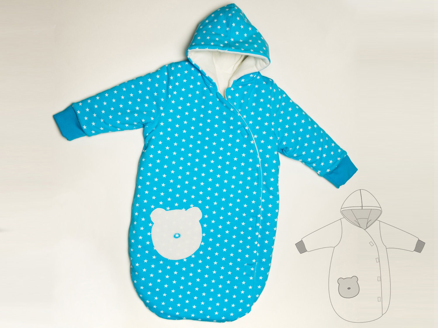 sleep bag with sleeves