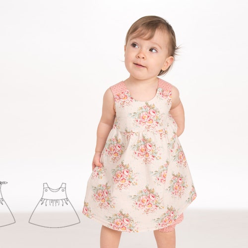 Girl's Dress / Baby Sewing Pattern Pdf/ Girls Dress / - Etsy