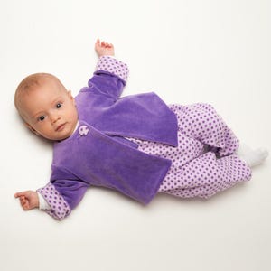 Baby Jacket Pattern FILIPPA – Lined Button Jacket PDF 0m–4y