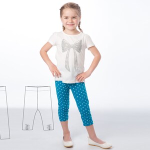 Baby Leggings PDF Pattern BIBI – Slim Jersey Pants Sizes 0m–2y