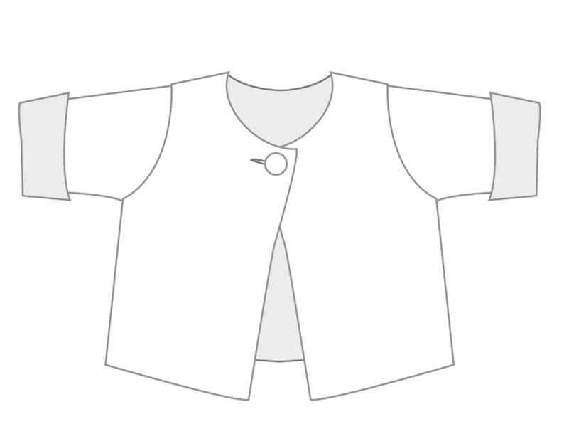 Baby Jacket Sewing Pattern Lined Coat for Children Nice and Etsy