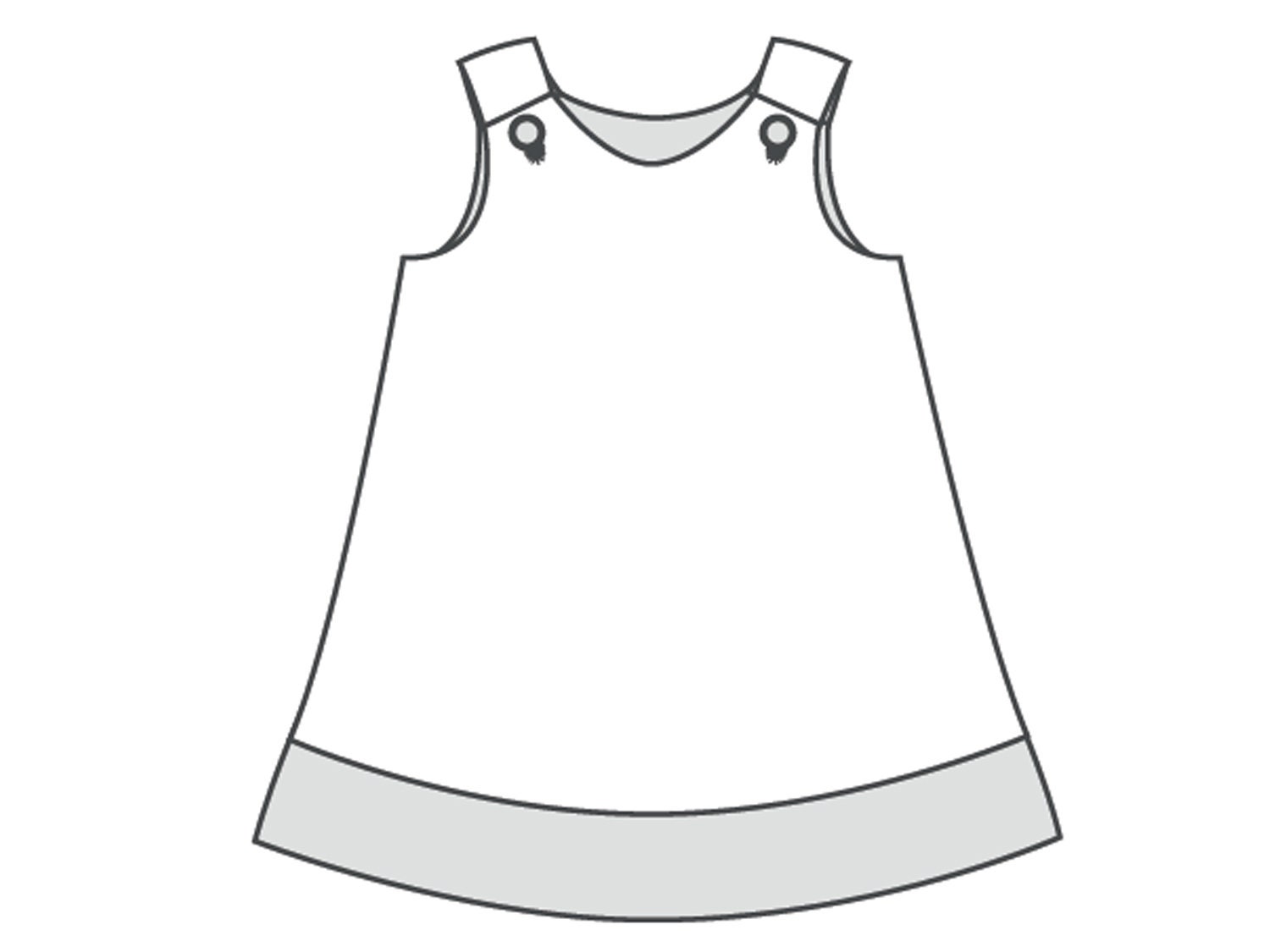 tunic pinafore dress