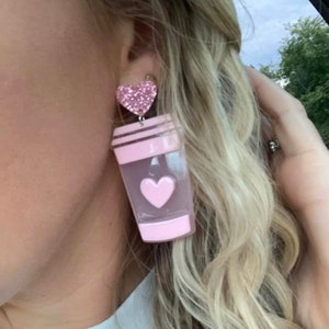 Love&#39;ya Latte Coffee Earrings