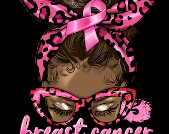 Breast_Cancer_Warrior_Afro_Messy_Bun