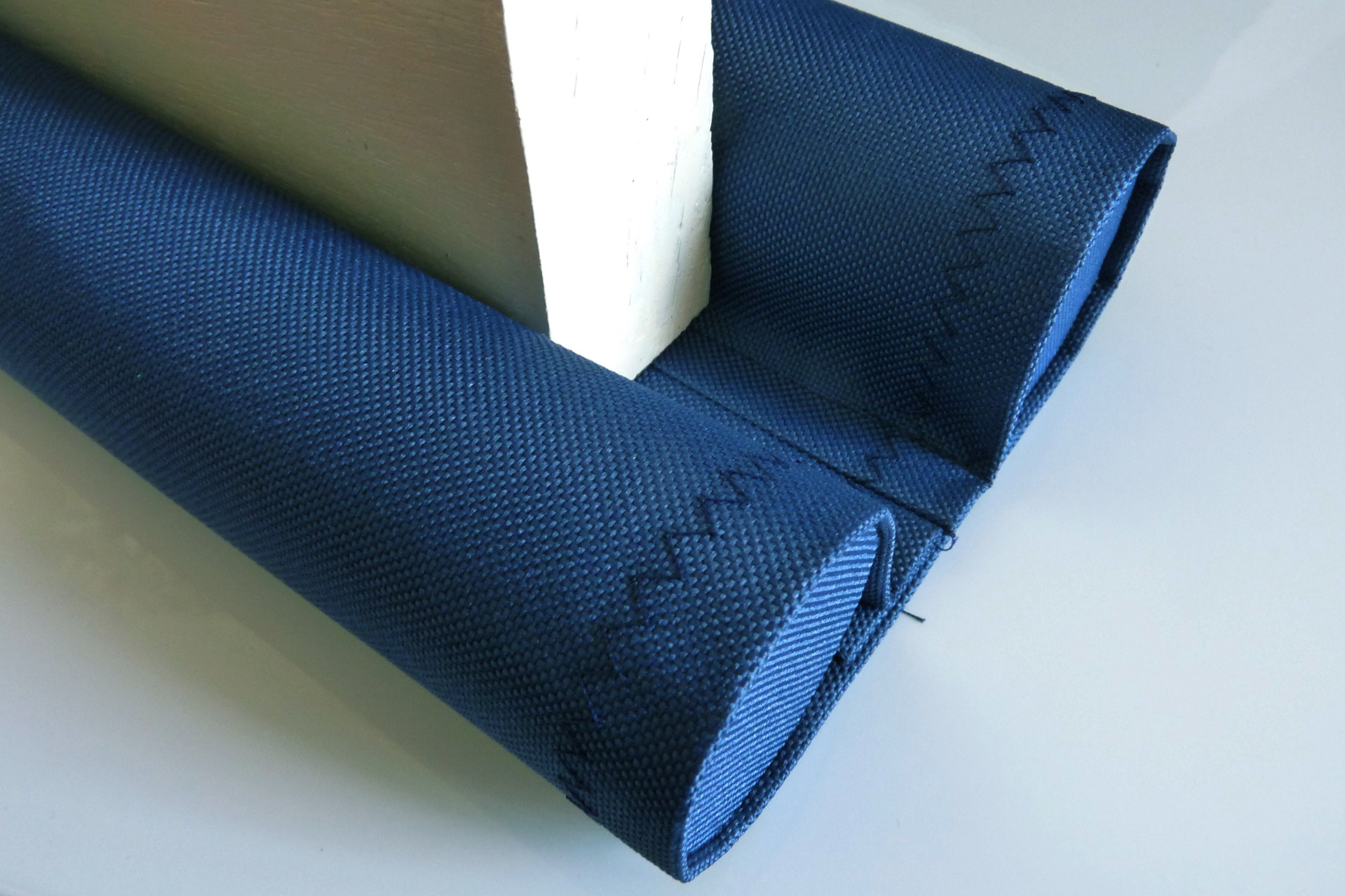 Breezeze Bas de Porte Double, Bleu Marin, Fait A Mesure Par Breezeze